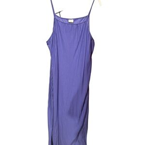 a new day Vibrant Purple Midi Dress